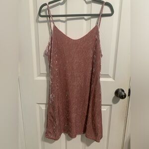 Large pink mini Dress. New without tags